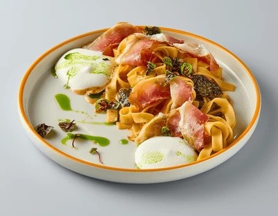 Winning food photograph showing an artistic presentation of a meal